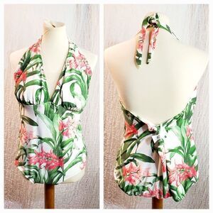 Catalina Floral Print One Piece Swimsuit Size 3X (22W/24W)